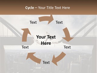 Connection Of Bridges PowerPoint Template