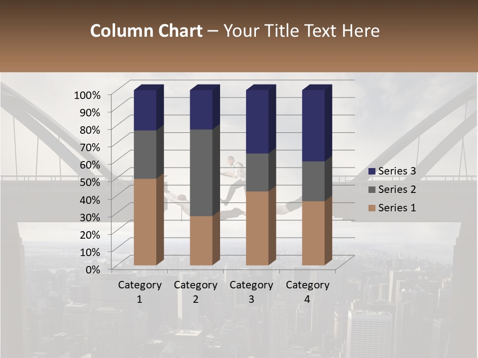 Connection Of Bridges PowerPoint Template