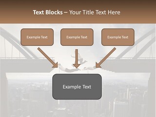Connection Of Bridges PowerPoint Template