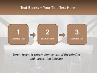 Connection Of Bridges PowerPoint Template