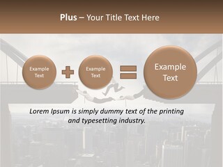Connection Of Bridges PowerPoint Template