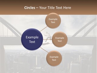 Connection Of Bridges PowerPoint Template