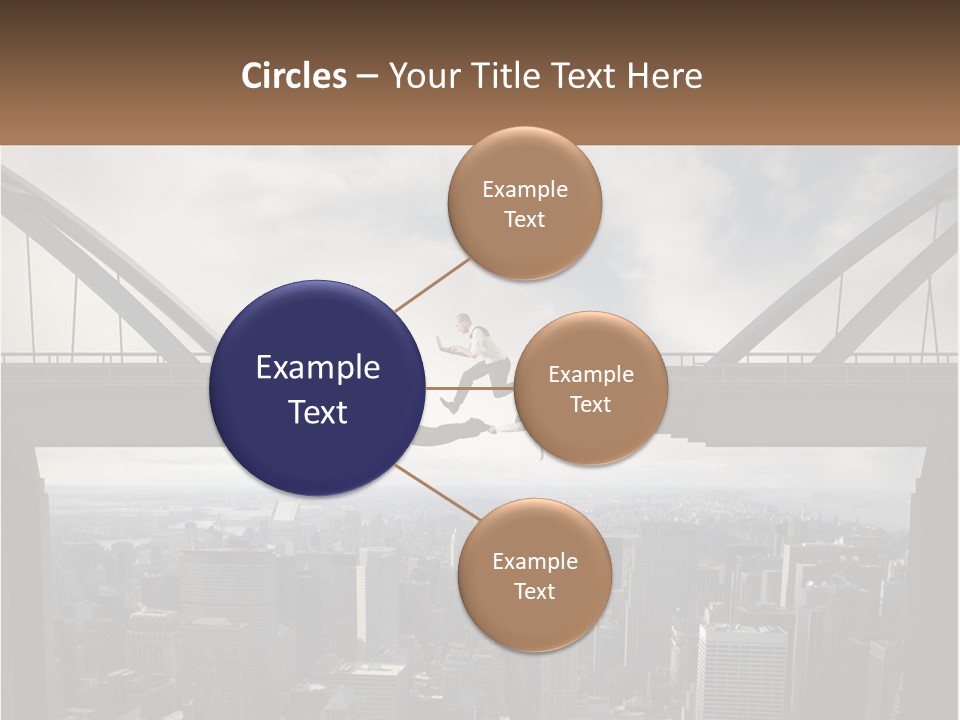 Connection Of Bridges PowerPoint Template