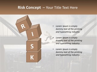 Connection Of Bridges PowerPoint Template