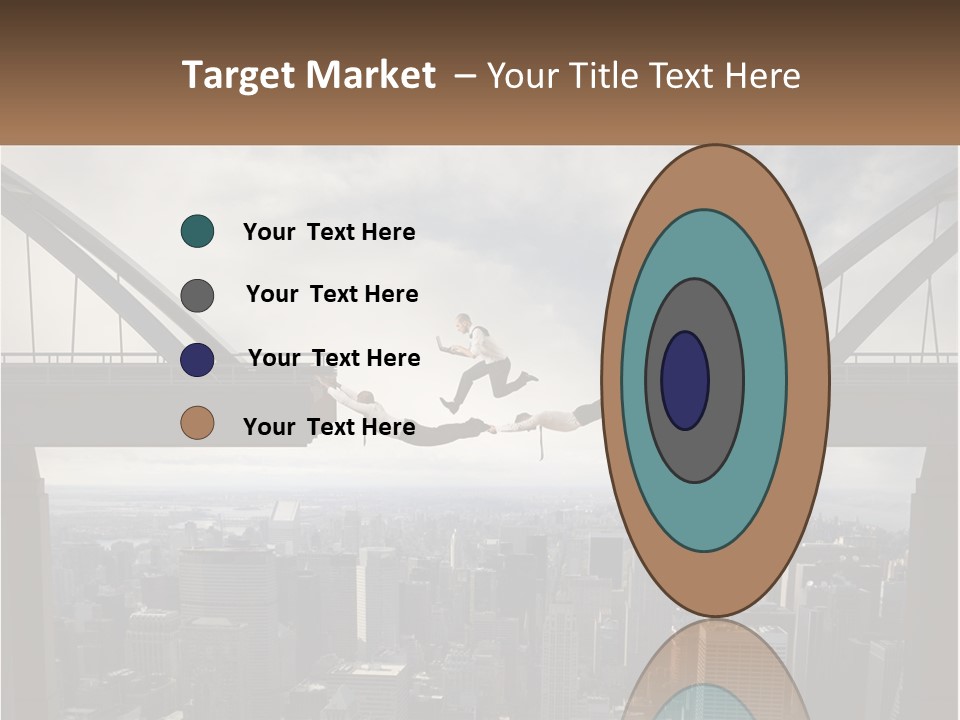 Connection Of Bridges PowerPoint Template