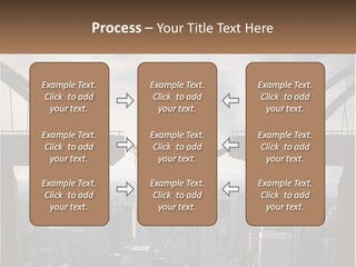 Connection Of Bridges PowerPoint Template