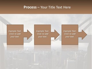 Connection Of Bridges PowerPoint Template
