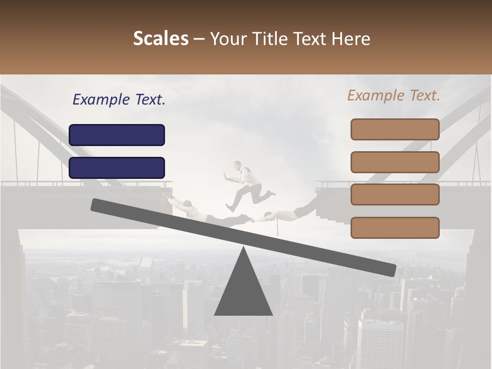 Connection Of Bridges PowerPoint Template
