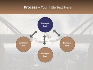 Connection Of Bridges PowerPoint Template