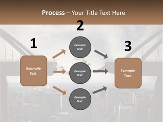 Connection Of Bridges PowerPoint Template