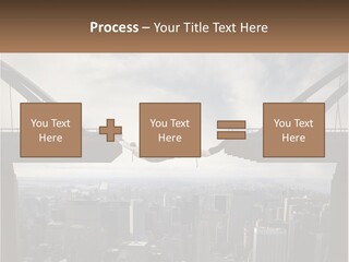 Connection Of Bridges PowerPoint Template