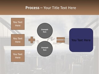 Connection Of Bridges PowerPoint Template