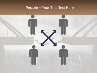 Connection Of Bridges PowerPoint Template