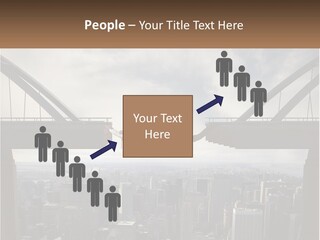 Connection Of Bridges PowerPoint Template