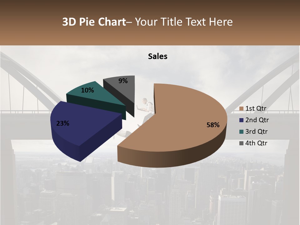 Connection Of Bridges PowerPoint Template