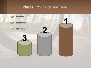 Bicycle Wheel At Speed PowerPoint Template