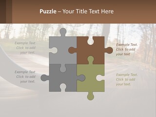 Bicycle Wheel At Speed PowerPoint Template