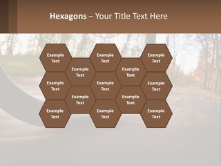 Bicycle Wheel At Speed PowerPoint Template