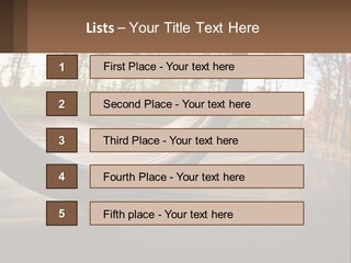 Bicycle Wheel At Speed PowerPoint Template