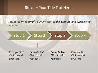 Bicycle Wheel At Speed PowerPoint Template
