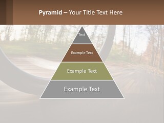 Bicycle Wheel At Speed PowerPoint Template