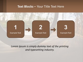 Bicycle Wheel At Speed PowerPoint Template