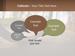 Bicycle Wheel At Speed PowerPoint Template