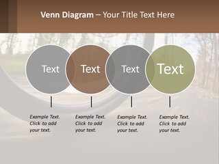 Bicycle Wheel At Speed PowerPoint Template