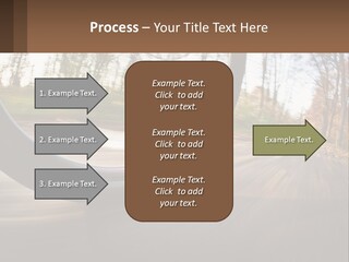 Bicycle Wheel At Speed PowerPoint Template