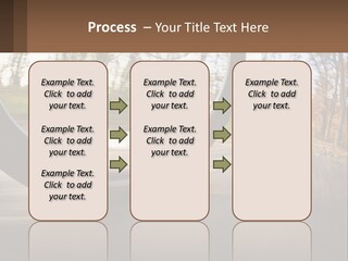 Bicycle Wheel At Speed PowerPoint Template