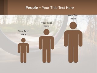 Bicycle Wheel At Speed PowerPoint Template