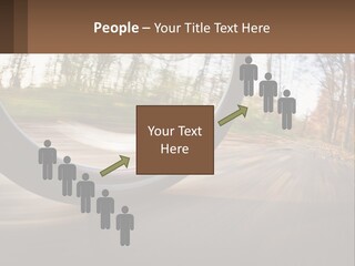 Bicycle Wheel At Speed PowerPoint Template