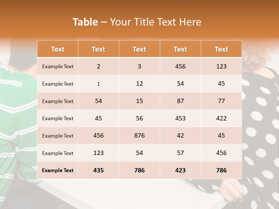 Friends At The Tablet PowerPoint Template
