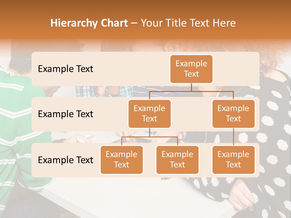 Friends At The Tablet PowerPoint Template