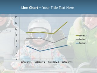 Family At The Ski Resort PowerPoint Template
