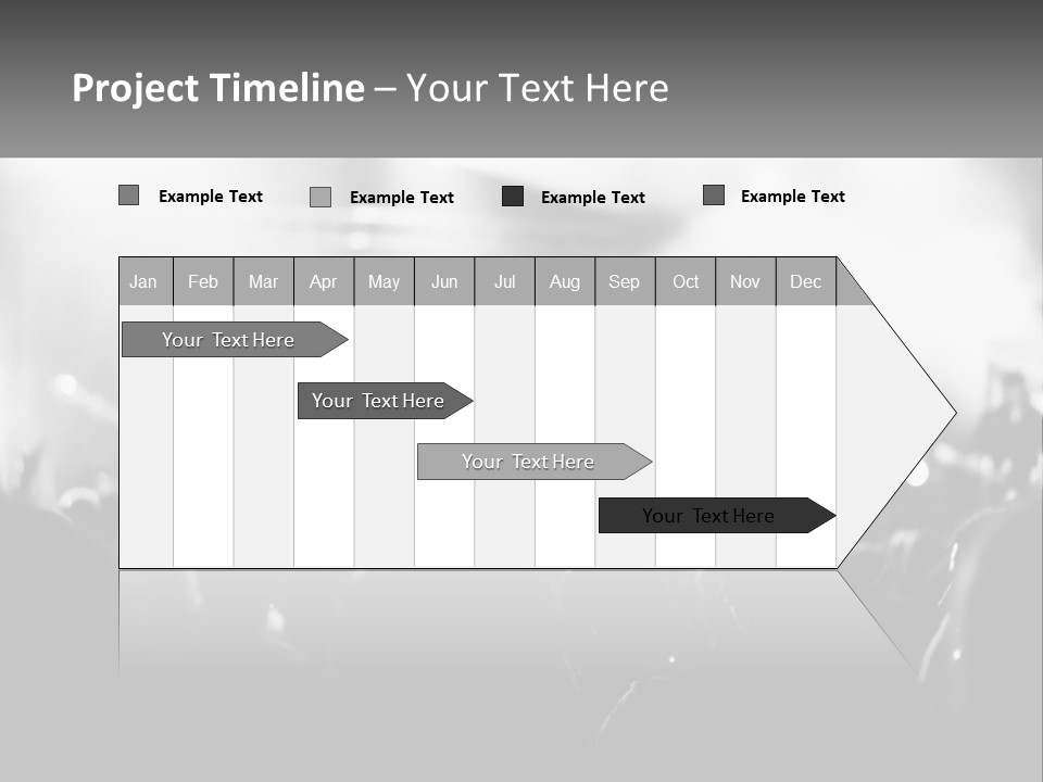 People Are Dancing At The Concert PowerPoint Template