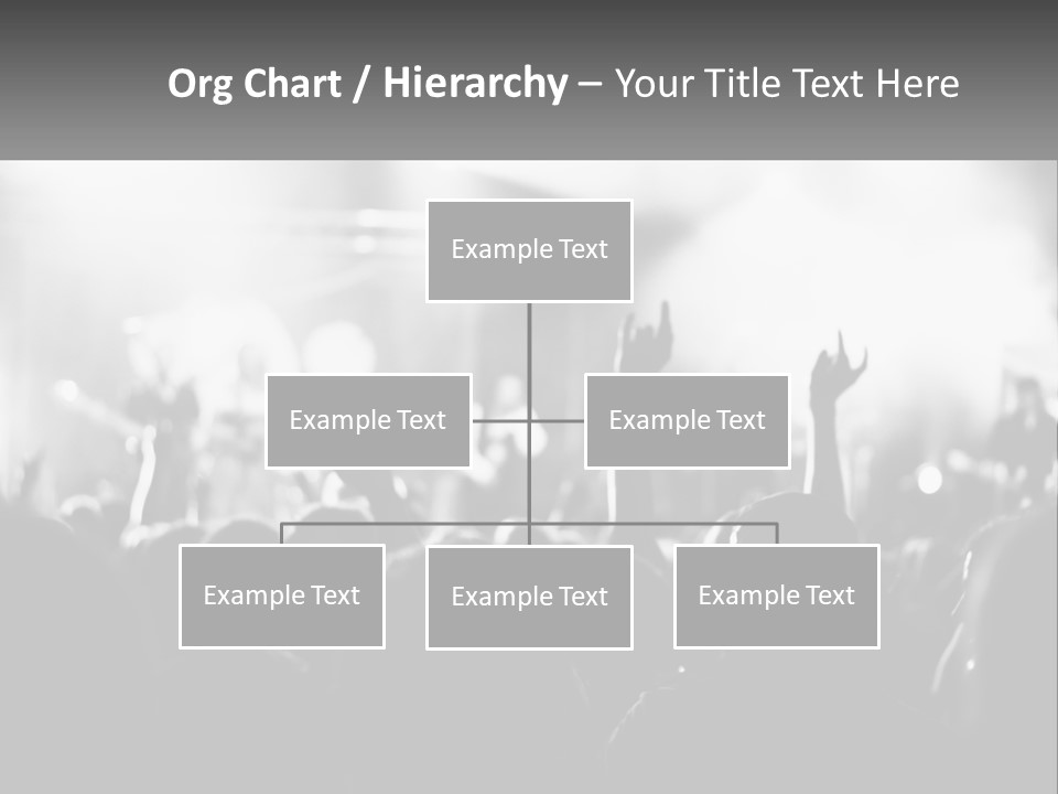 People Are Dancing At The Concert PowerPoint Template