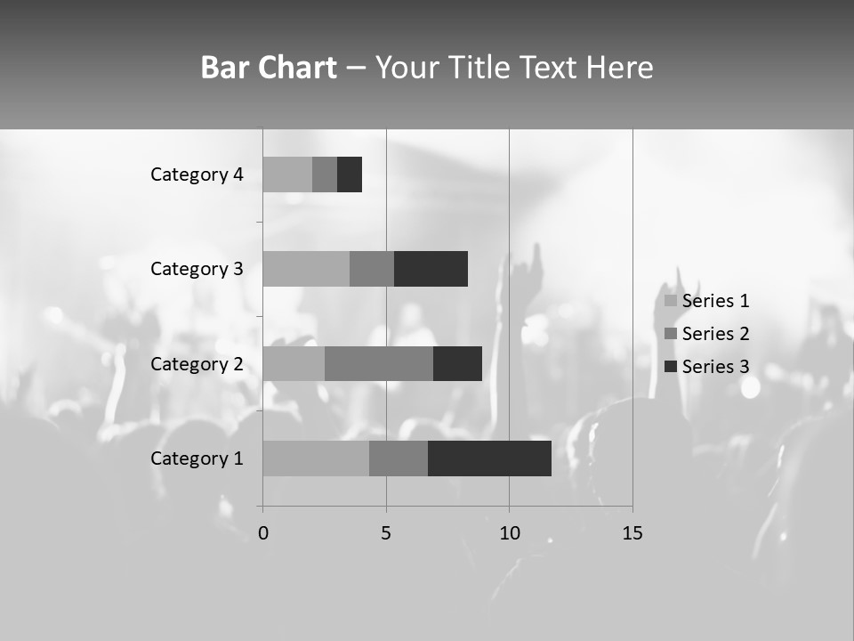 People Are Dancing At The Concert PowerPoint Template
