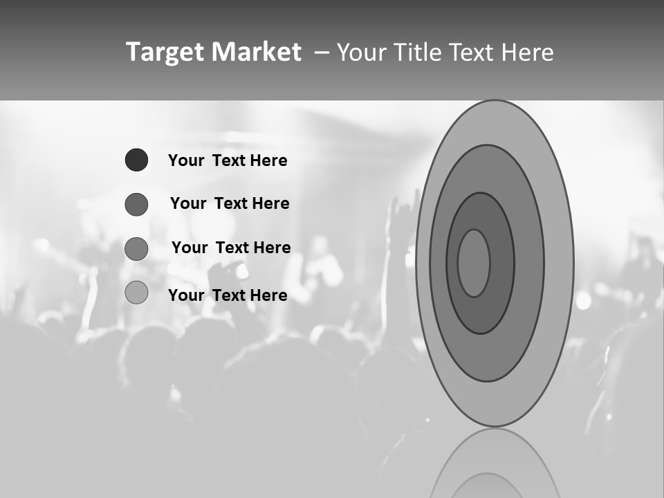 People Are Dancing At The Concert PowerPoint Template