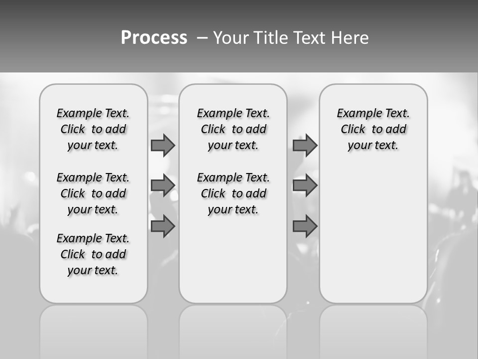People Are Dancing At The Concert PowerPoint Template