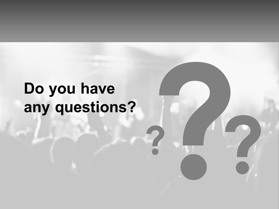 People Are Dancing At The Concert PowerPoint Template