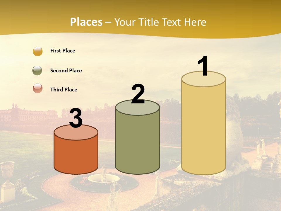 Manor-Museum In Arkhangelsk PowerPoint Template
