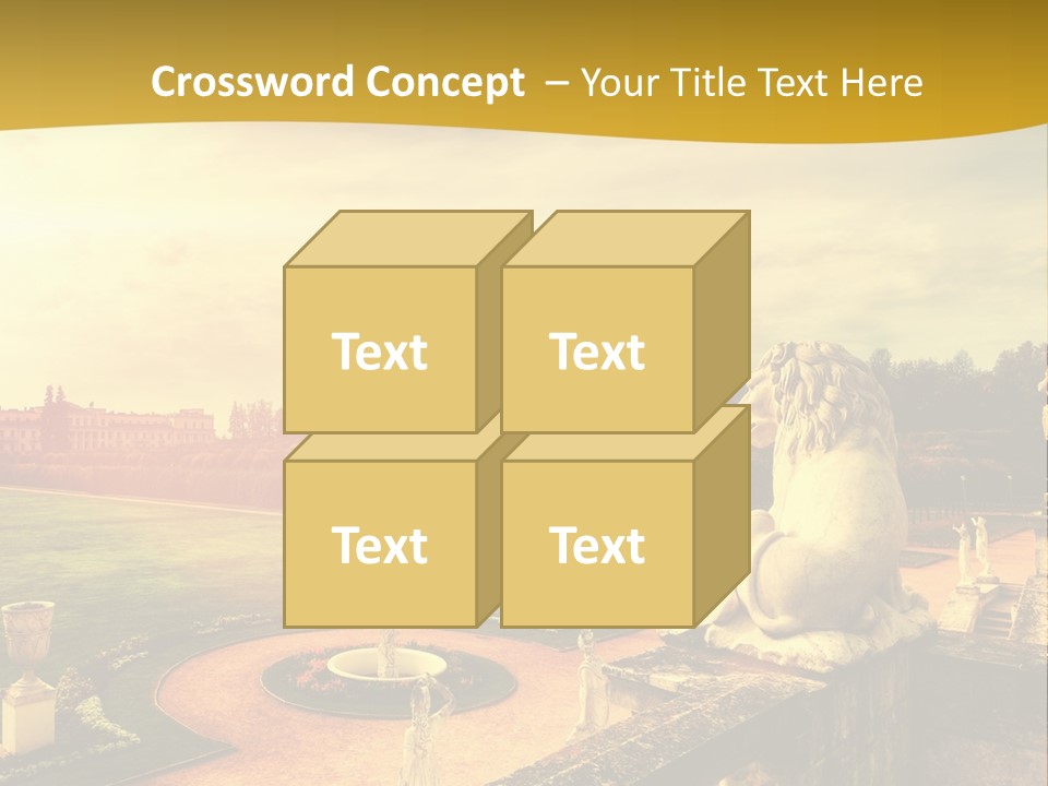 Manor-Museum In Arkhangelsk PowerPoint Template
