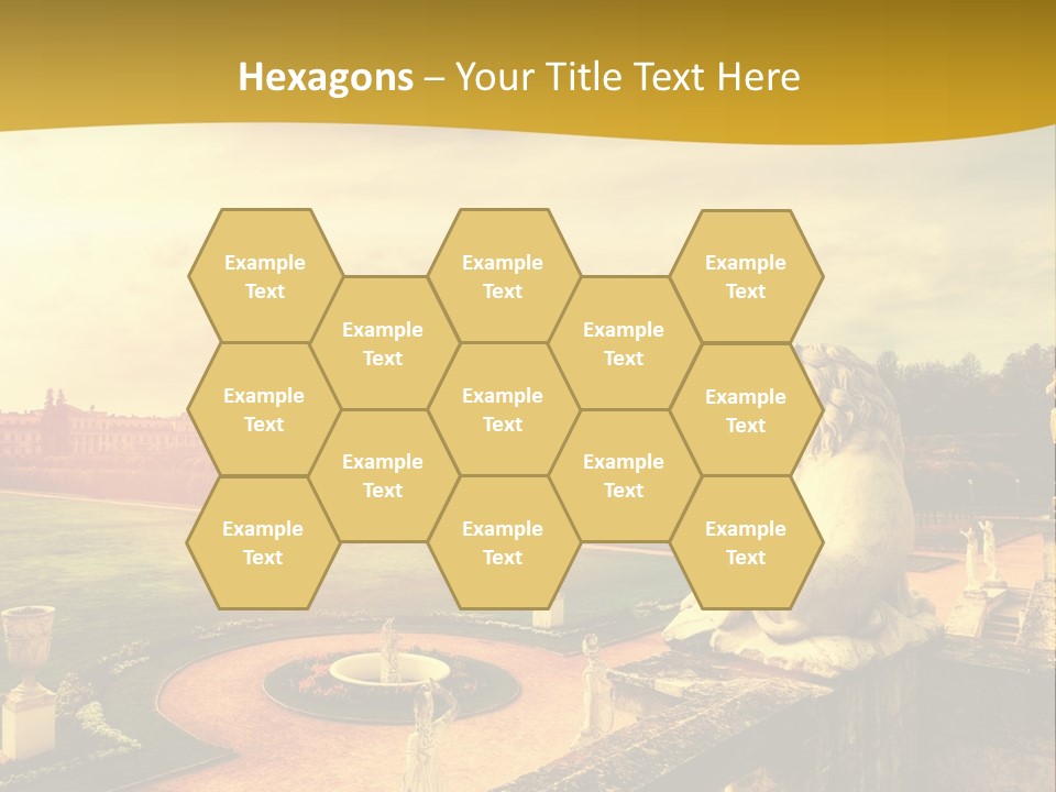 Manor-Museum In Arkhangelsk PowerPoint Template