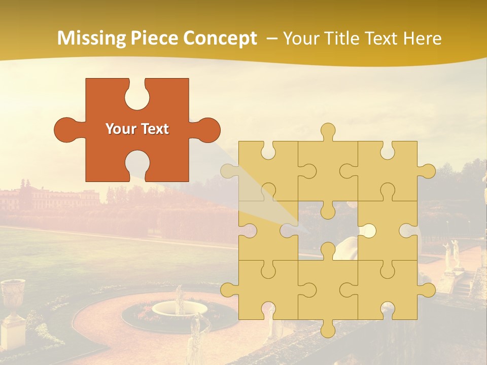 Manor-Museum In Arkhangelsk PowerPoint Template