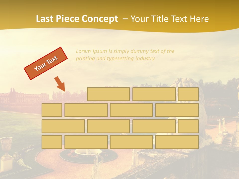 Manor-Museum In Arkhangelsk PowerPoint Template