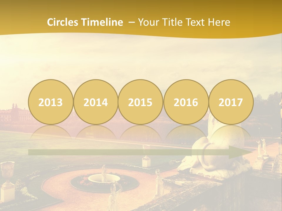 Manor-Museum In Arkhangelsk PowerPoint Template