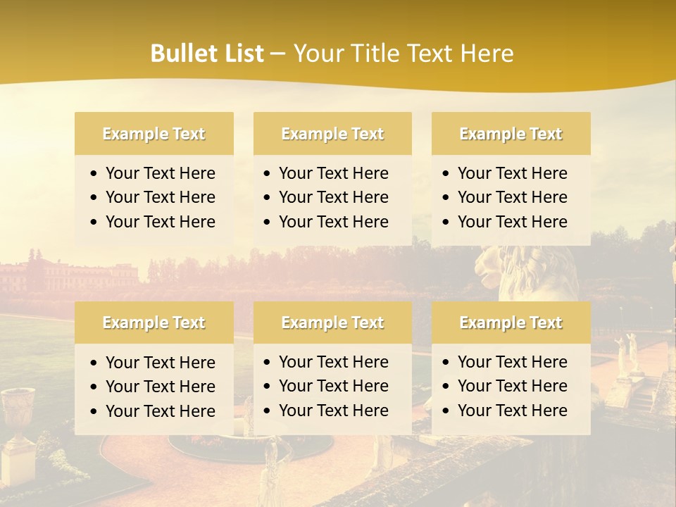 Manor-Museum In Arkhangelsk PowerPoint Template