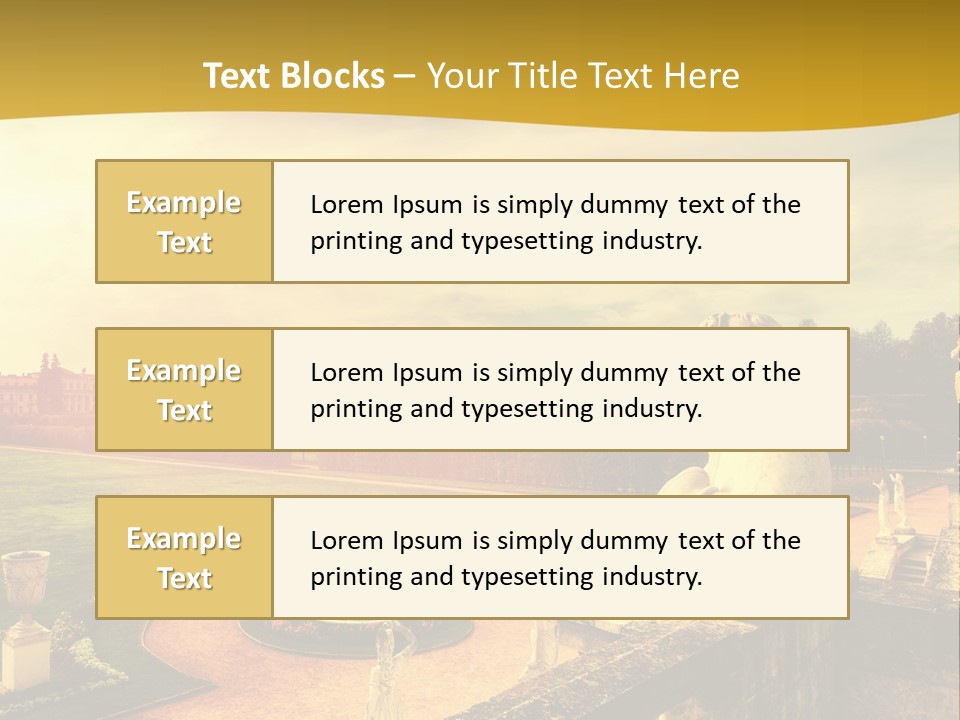 Manor-Museum In Arkhangelsk PowerPoint Template