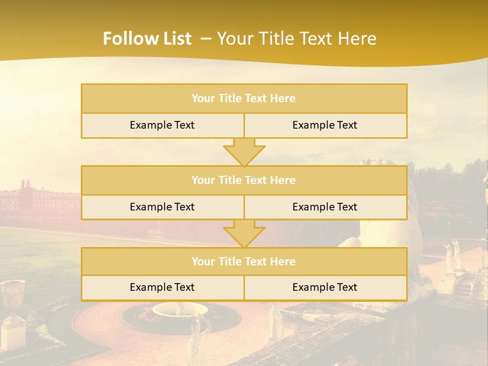 Manor-Museum In Arkhangelsk PowerPoint Template